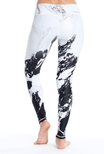 Marble Leggings - Marque White/Black
