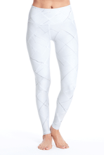 Marble Tiles Leggings - White