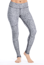 Heather Twill Leggings - Grey/Black